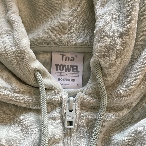 TNA Terry Towel Zip Hoodie - Picture 1 of 5